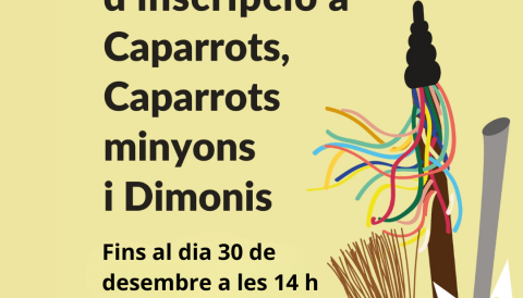 Inscripció a Caparrots, Caparrots minyons i Dimonis